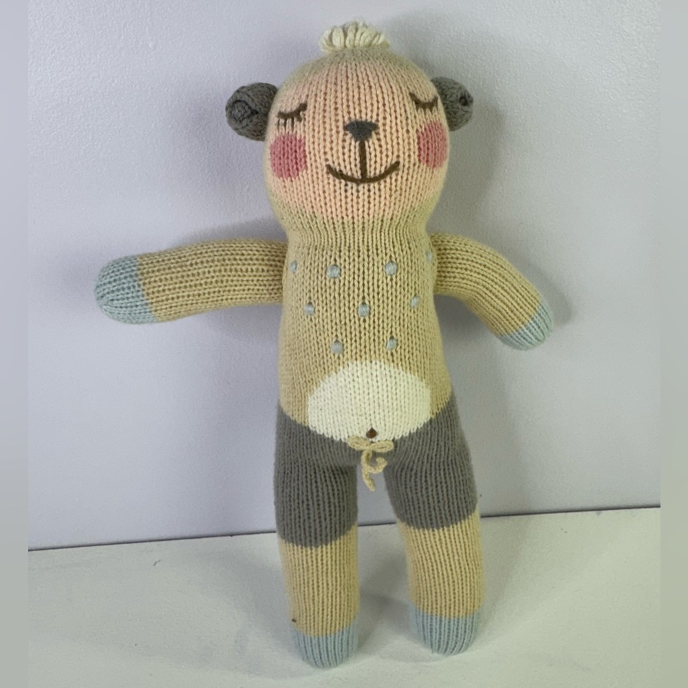 Blabla Wooly the Sheep Lamb Knit Doll 13" Plush Stuffed Animal Toy Peru